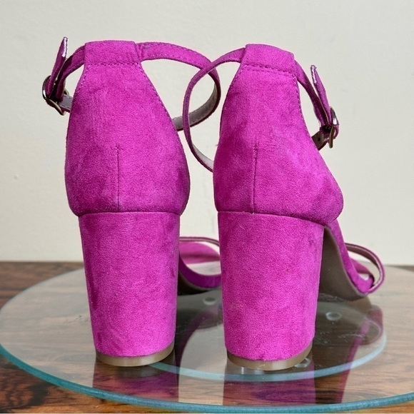 BANDOLINO Women's Armory Dress Sandals - Magenta Faux Suede - size 7 - Picture 11 of 14